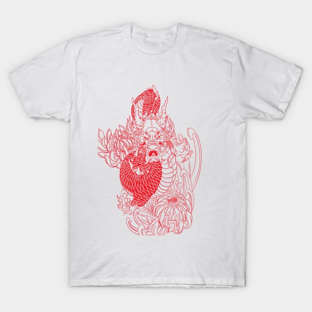 Dragón T-Shirt by ladinoariel